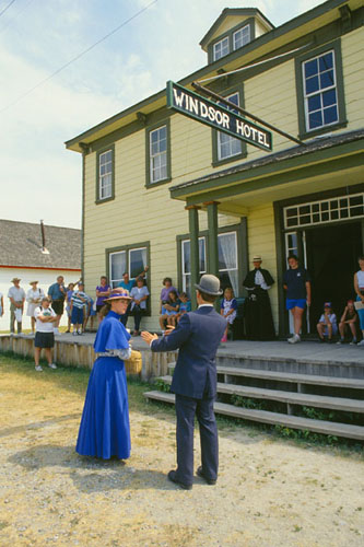 Exterior - Windsor Hotel street scene, 2000